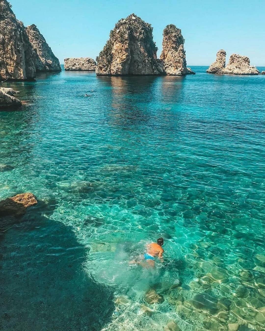 Le Case Di Palma San Vito Lo Capo Luaran gambar